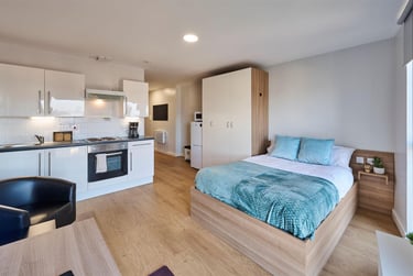 1 bed studio, Eastern Blvd, City Centre, Leicester, LE27JD - Image 5